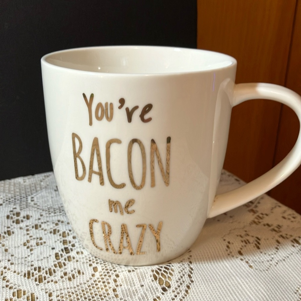 Bacon coffee cup